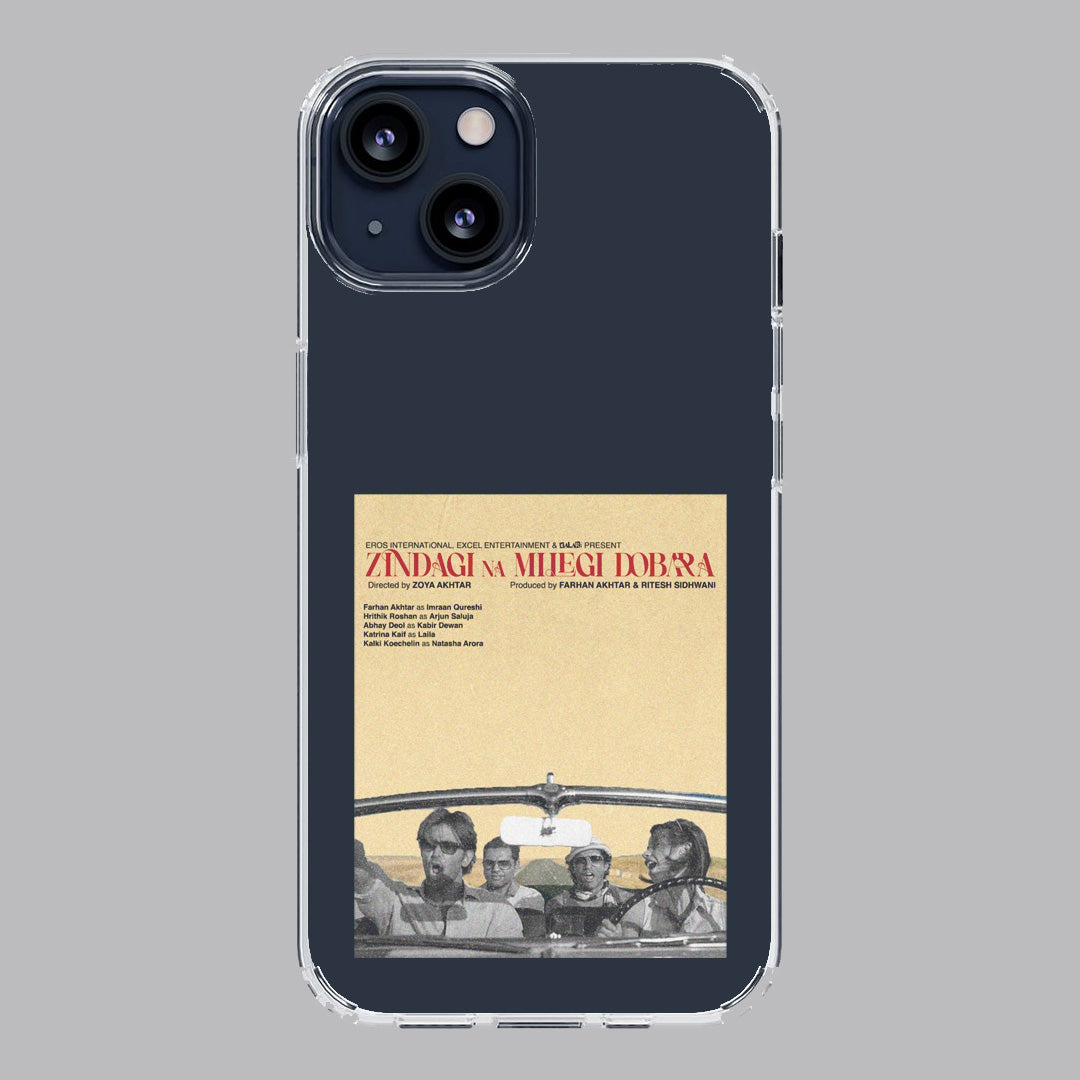 zindagi na milegi dubara bollywood poloroid premium transparent case